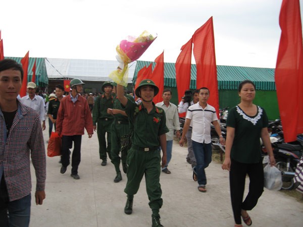 Khí thế ngày lên đường