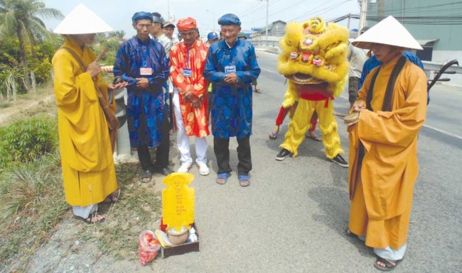 Nghi thức Chiêu U  Ảnh:PN-LN-HH