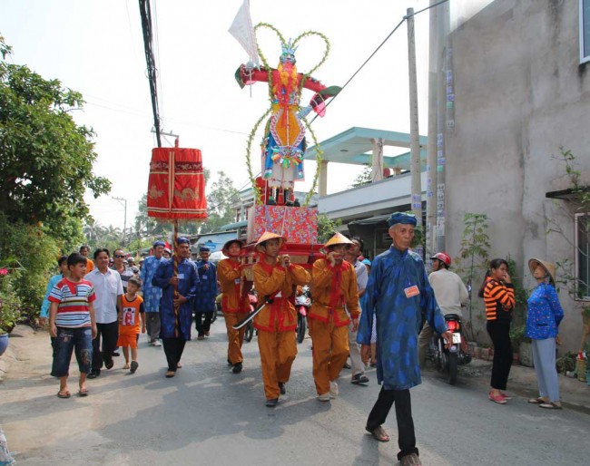 Thỉnh Tiêu Diện Đại Sĩ từ chùa Linh Phước về chùa Linh Võ