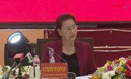 Chủ tịch Quốc hội - Nguyễn Thị Kim Ngân thăm, làm việc tại Long An