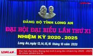 Đại hội đại biểu Đảng bộ tỉnh Long An lần thứ XI, nhiệm kỳ 2020 - 2025 tổ chức phiên trù bị