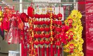 Sôi động thị trường trang trí tết