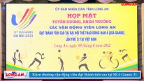 Khen thưởng vận động viên đạt thành tích cao tại SEA Games 31