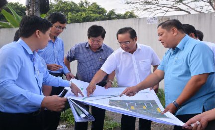 Bí thư Tỉnh ủy, Chủ tịch HĐND tỉnh Long An – Nguyễn Văn Được khảo sát các công trình giao thông trọng điểm