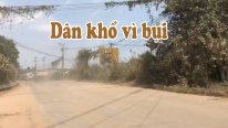 Dân khổ vì bụi
