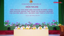 Lãnh đạo UBND tỉnh Long An đối thoại, gỡ khó cho doanh nghiệp