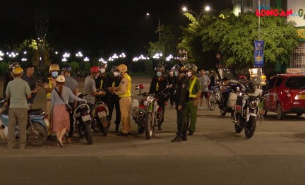 Tăng cường tuần tra bảo đảm an ninh, trật tự, an toàn giao thông