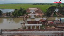 Nỗ lực giải phóng mặt bằng xây dựng đường và tuyến dân cư vành đai thị trấn Tân Hưng