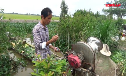 Nông dân sáng chế thành công máy nổ chạy bằng khí biogas