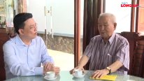 Phó Bí thư Thường trực Tỉnh ủy – Nguyễn Thanh Hải thăm, chúc tết nguyên lãnh đạo Đảng, Nhà nước tại Bến Tre