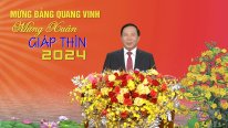 Chủ tịch UBND tỉnh Long An chúc mừng năm mới - Xuân Giáp Thìn 2024