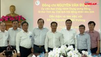 Bí thư Tỉnh ủy, Chủ tịch HĐND tỉnh – Nguyễn Văn Được thăm Sở Tài nguyên và Môi trường