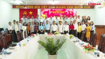 Bí thư Tỉnh ủy - Nguyễn Văn Được thăm, chúc tết các sở, ngành nhân dịp đầu năm mới