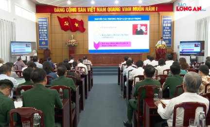 Quán triệt nội dung bài viết của Tổng Bí thư Nguyễn Phú Trọng và các chương trình thực hiện Nghị quyết Hội nghị Trung ương 8