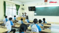 Thí sinh bước vào ngày thi cuối Kỳ thi tốt nghiệp THPT năm 2024