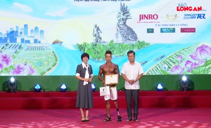 Giải Vô địch Thể hình tỉnh Long An mở rộng năm 2024 kết thúc với nhiều cảm xúc