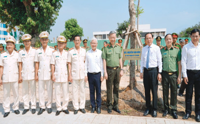 Một số hình ảnh Lãnh đạo Trung ương Đảng,  Nhà nước, Bộ Công an đến thăm, làm việc tại Công an tỉnh Tây Ninh