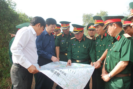 Xây dựng khu vực phòng thủ vững chắc