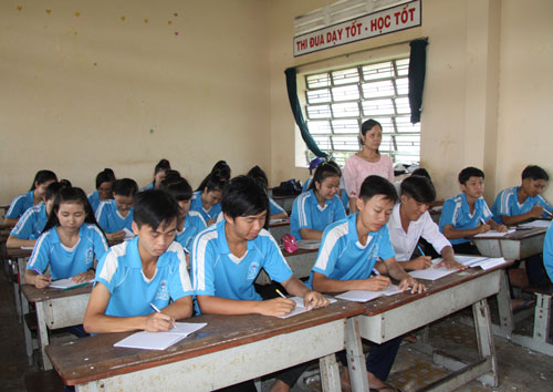 Kỳ thi THPT quốc gia năm 2015: Long An có 15.252 thí sinh đăng ký dự thi