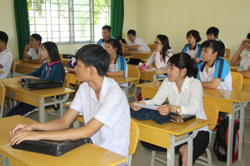 Kỳ thi THPT quốc gia 2015: Long An có 15.252 TS đăng ký dự thi