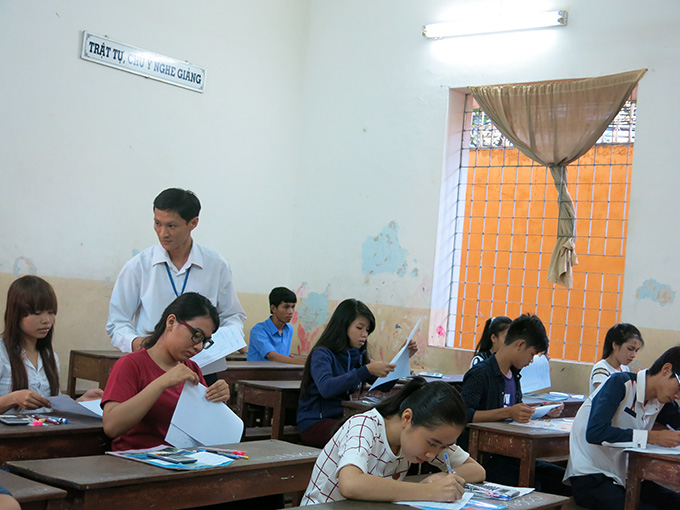 Môn địa lý: Nhiều điểm thi “trắng” thí sinh