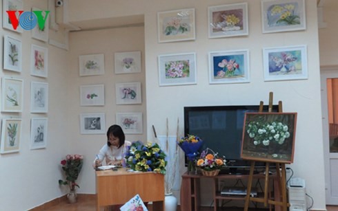 Nữ họa sĩ Việt và những bức họa màu nước ấn tượng về nước Nga