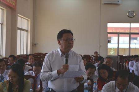 Ngày làm việc thứ 2 Đại hội Đại biểu Đảng bộ huyện Tân Thạnh lần thứ IX: Nông nghiệp, giao thông được các đại biểu đặc biệt quan tâm