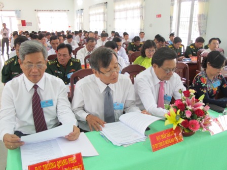 Khai mạc Đại hội Đảng bộ huyện Mộc Hóa lần thứ XI, nhiệm kỳ 2015-2020: Đoàn kết - dân chủ - năng động - phát triển bền vững