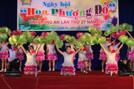Long An: Khai mạc Ngày hội Hoa phượng đỏ cấp tỉnh