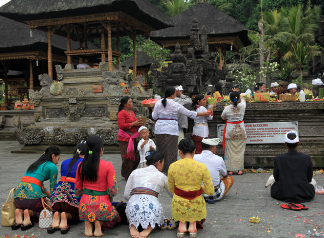 Ấn tượng đền suối thiêng Tampak Siring