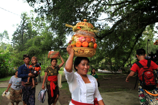 Ấn tượng đền suối thiêng Tampak Siring