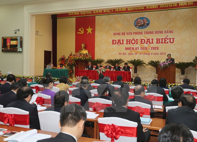Tổng Bí thư dự Đại hội Đảng bộ Văn phòng Trung ương Đảng