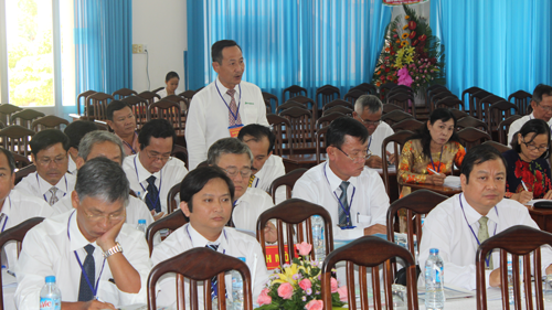 Đại hội Đảng bộ Khối Doanh nghiệp tỉnh lần thứ X: Thảo luận góp ý các văn kiện đại hội Đảng
