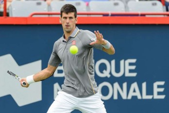 Djokovic dễ dàng vào tứ kết Rogers Cup