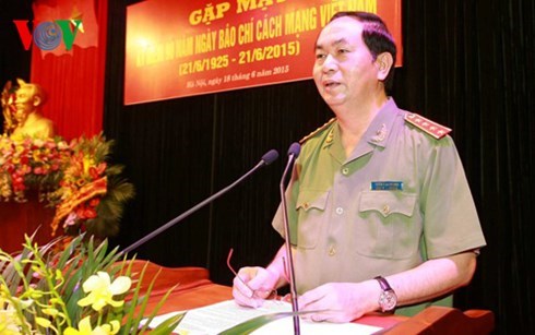 Đại tướng Trần Đại Quang: "Công an phải là niềm tin của nhân dân"