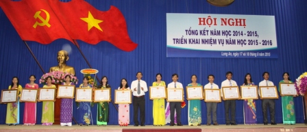 Long An: 331 trường đạt chuẩn quốc gia
