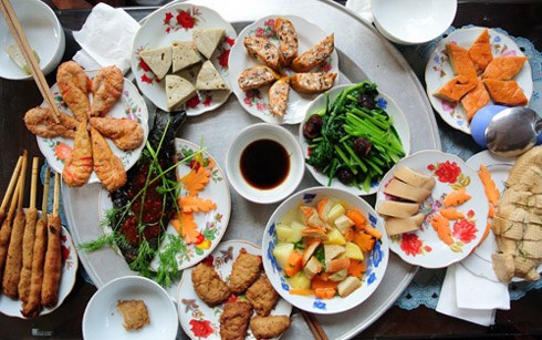 Sôi động thị trường thực phẩm chay mùa Vu Lan