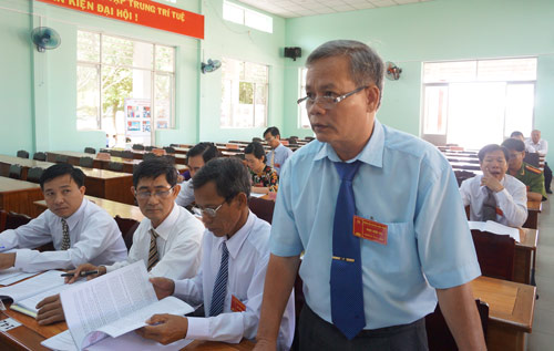 Đức Huệ: Nhiều ý kiến đóng góp xoay quanh chủ đề tam nông