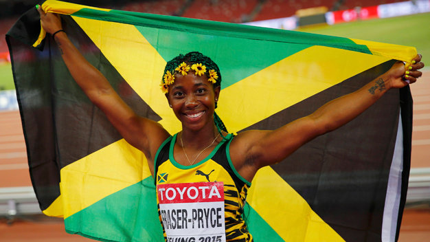 Cô gái cao 1,52m bảo vệ thành công HCV 100m nữ