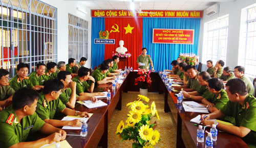 An ninh chính trị, trật tự xã hội cơ bản ổn định