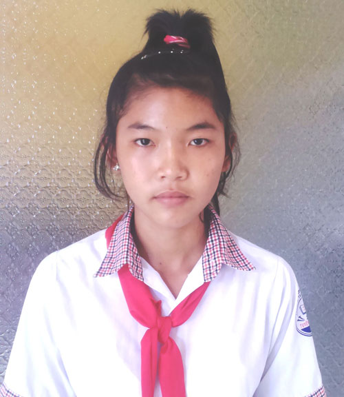 Cô học trò giàu nghị lực