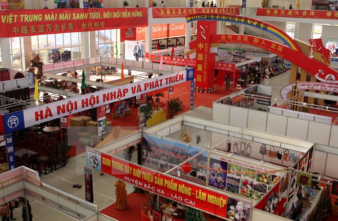 450 doanh nghiệp tham gia Hội chợ thương mại quốc tế Việt-Trung