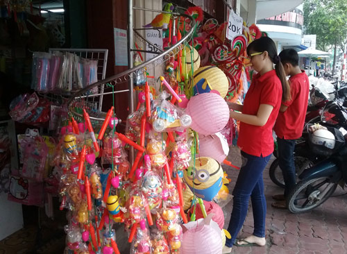 Thị trường Trung thu vào mùa
