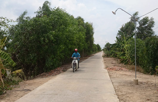 Con đường ánh sáng an ninh, trật tự: Tiết kiệm, an toàn và hiệu quả