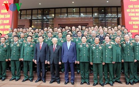 Toàn văn bài phát biểu của Tổng Bí thư tại Đại hội Đảng bộ Quân đội