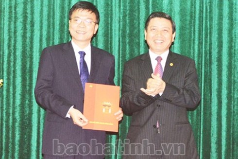 Phó Bí thư Tỉnh ủy Hà Tĩnh trở về làm Thứ trưởng Bộ Tư pháp