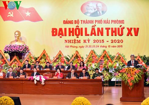 Thủ tướng dự và chỉ đạo Đại hội Đảng bộ Hải Phòng lần thứ XV