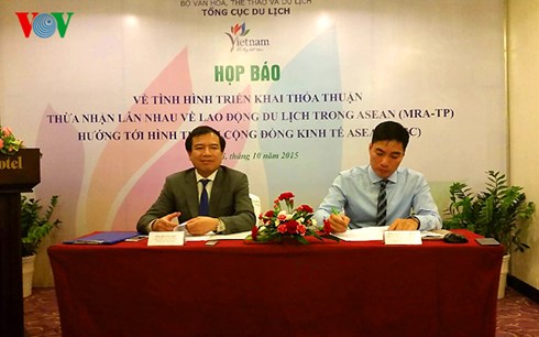 Thỏa thuận MRA-TP sẽ giúp lao động du lịch dễ dàng dịch chuyển