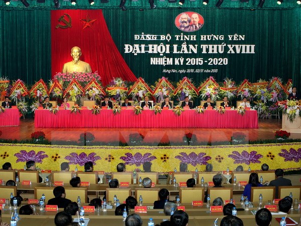 Khai mạc Đại hội Đảng bộ tỉnh Hưng Yên nhiệm kỳ 2015-2020