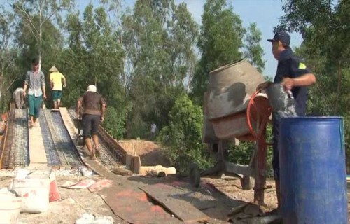 Những cây cầu từ sức dân